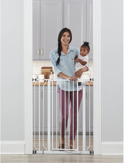 Easy Step Extra Tall White Baby Gate