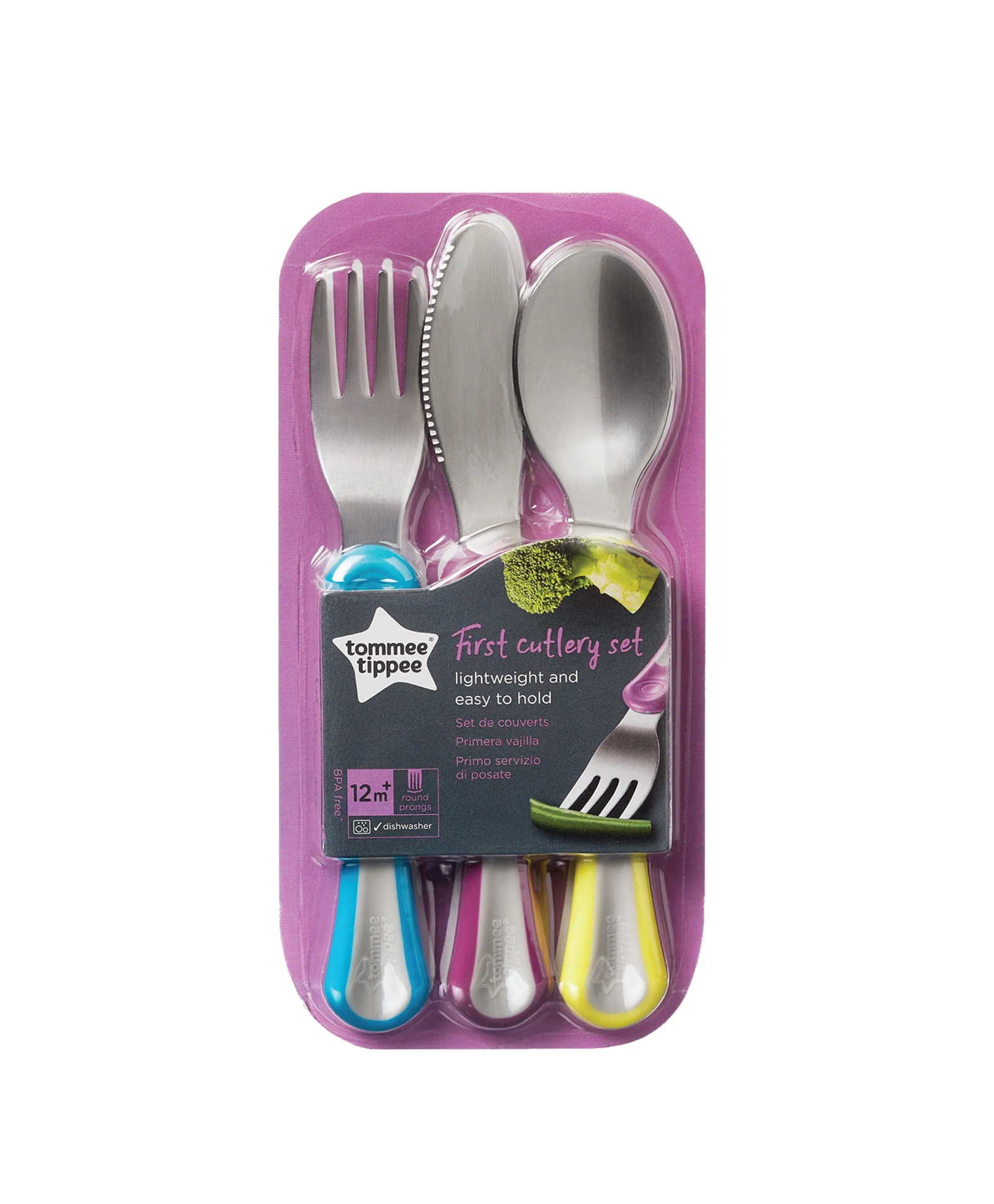 Explora First Grown Up Cutlery Set-(Multi)