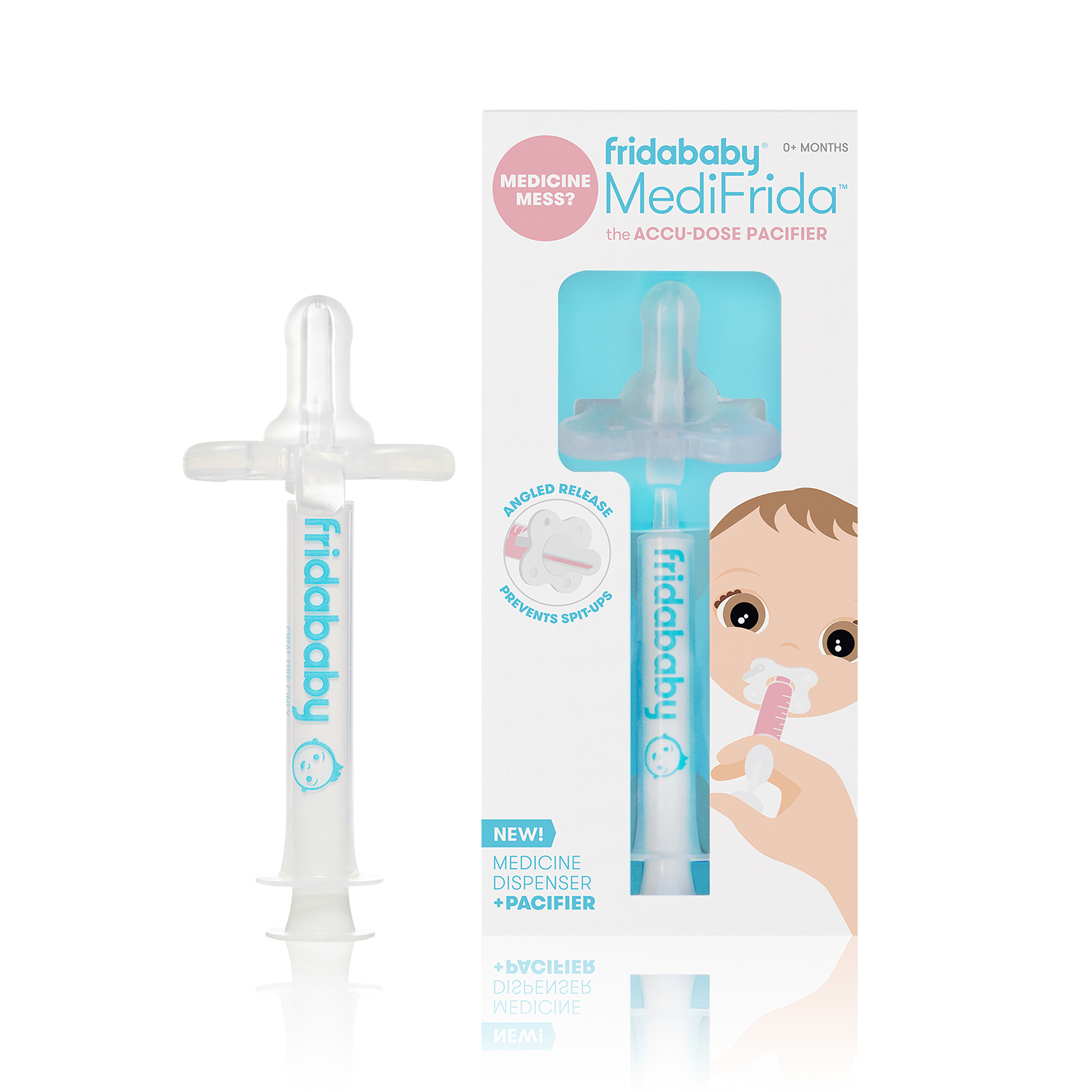 MediFrida The Accu-Dose Pacifier - Medicine Dispenser