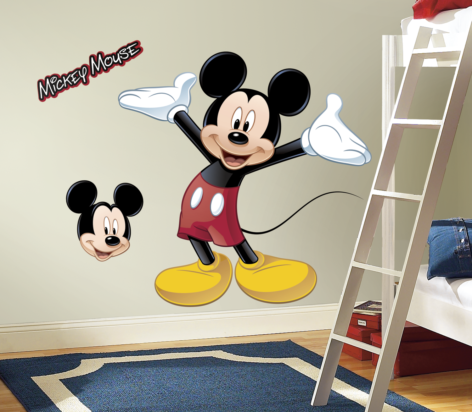 Mickey & Friends - Easy Peel & Stick Giant Wall Decal