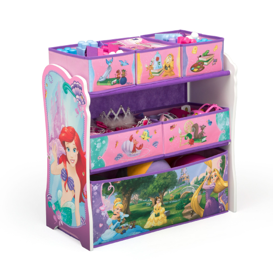 Princess Design & Store Toy Organizer